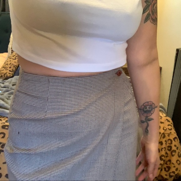 Vintage 90s Contempo Casuals maxi wrap skirt - Picture 7 of 8